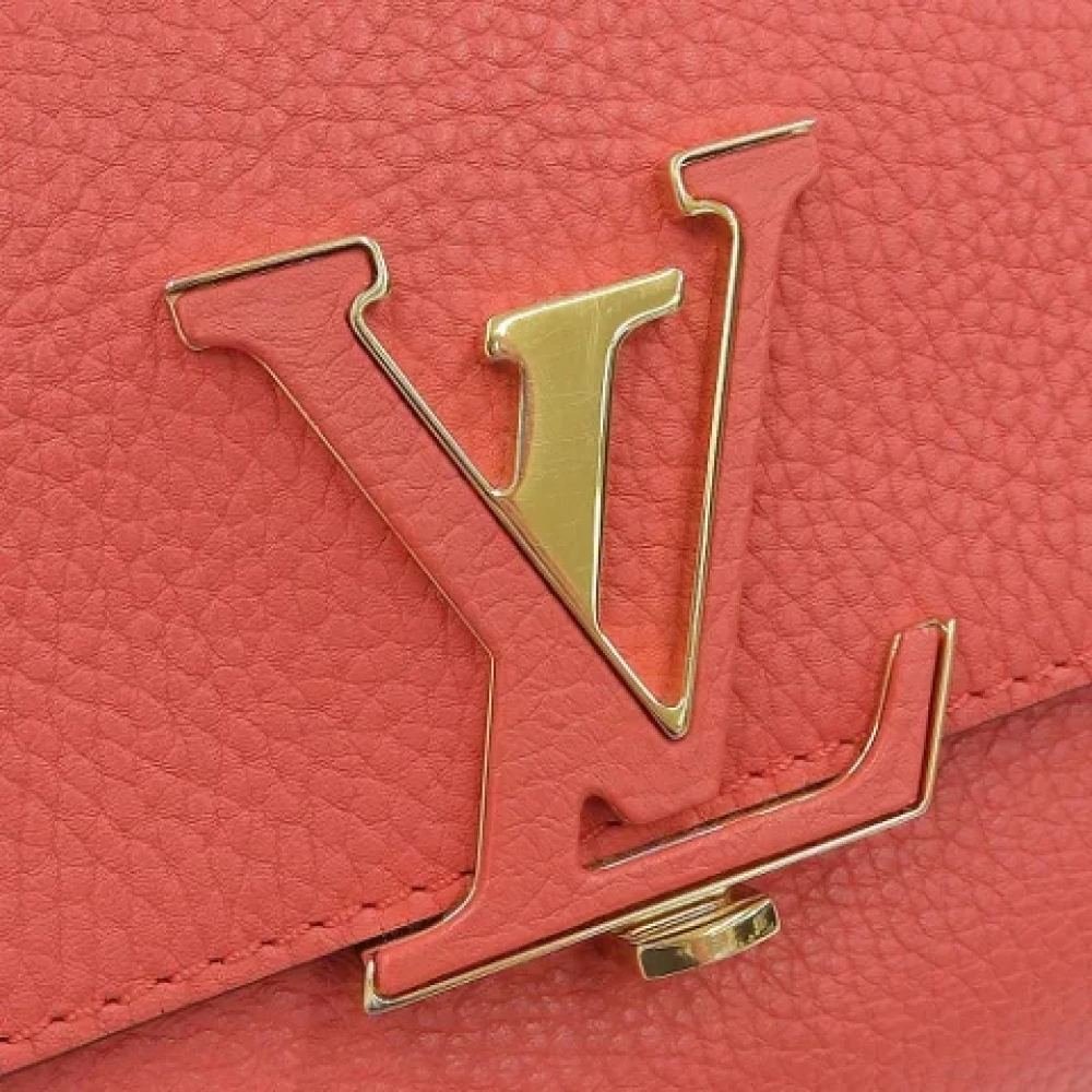 Louis Vuitton Vintage Pre-owned Fabric louis-vuitton-bags Orange Dames