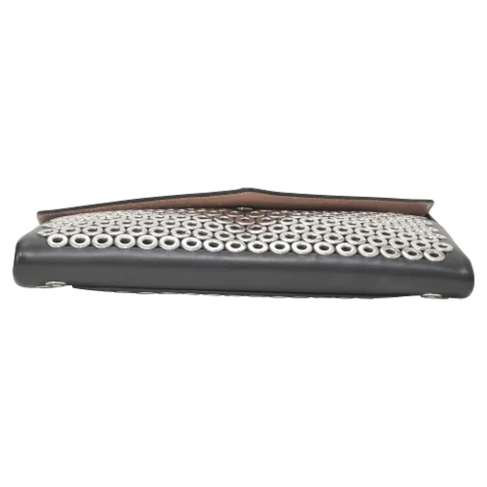 Alaïa Pre-owned Leather clutches Black Dames