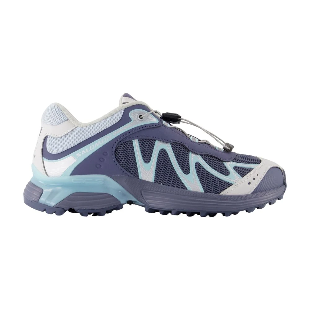 Salomon Grijze Whisper Sneakers Synthetisch Stof Dames Schoenen Grijs