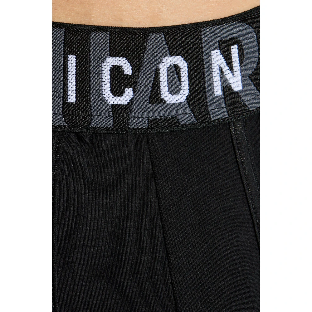 Dsquared2 Boxershorts met logo Black Heren