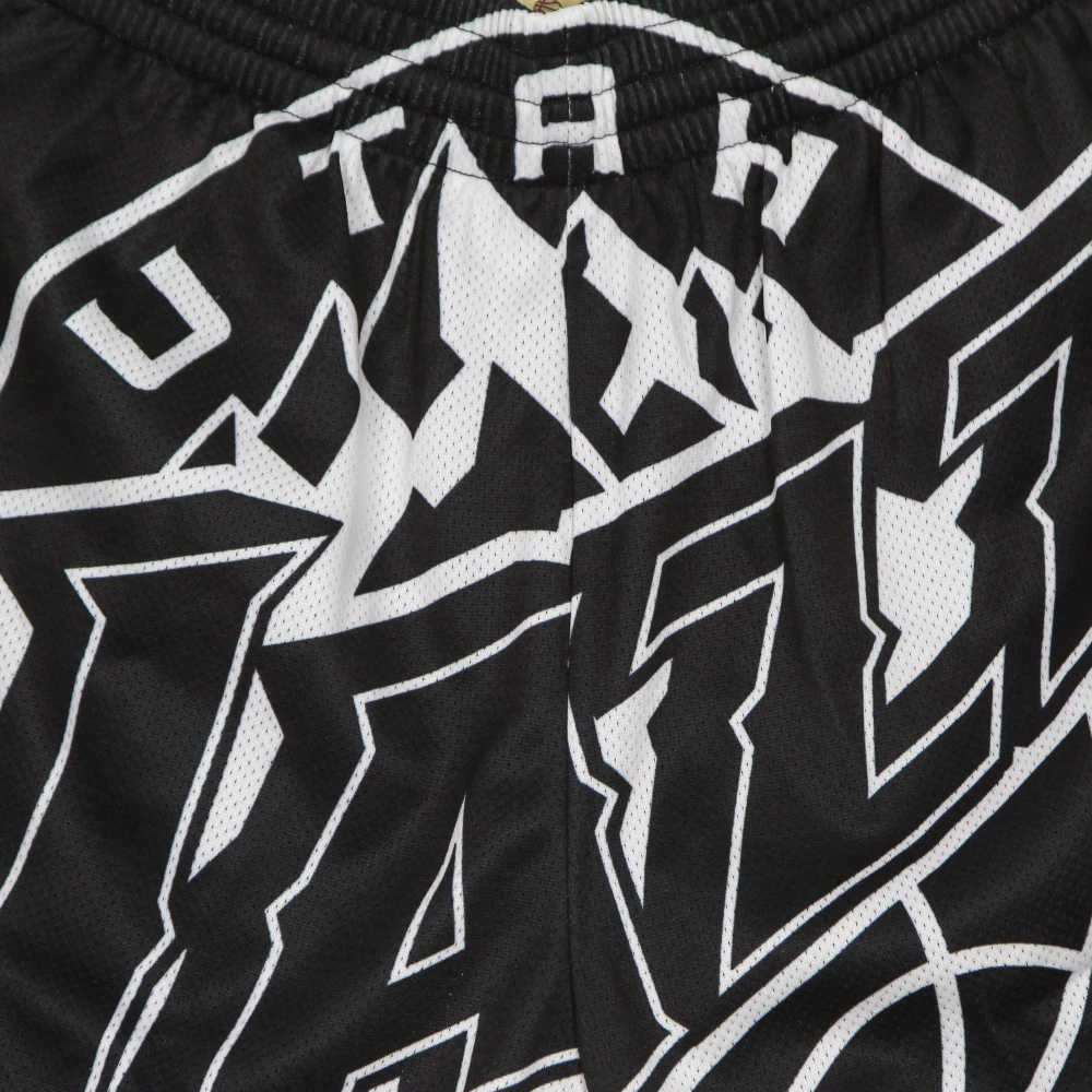 Mitchell & Ness NBA Big Face Basketball Shorts Black Heren