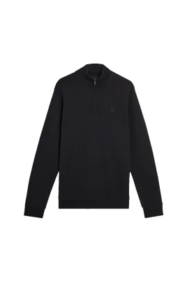 Superfin Bomull 1/4 Zip Sweatshirt