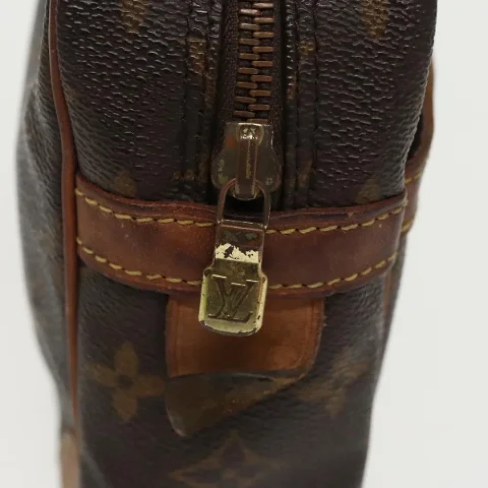 Louis Vuitton Vintage Pre-owned Canvas clutches Brown Dames