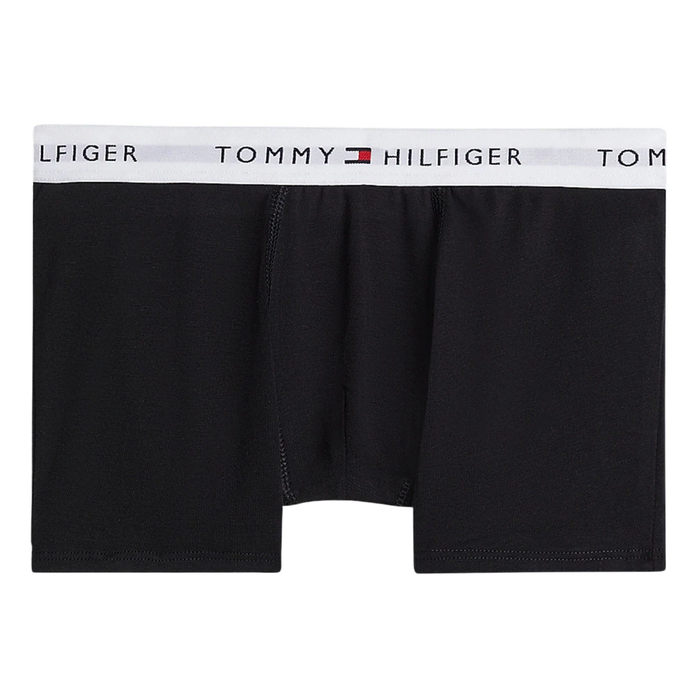 Tommy Hilfiger Boys Black Bottoms,, Boxer Shorts Set Size 12 Y