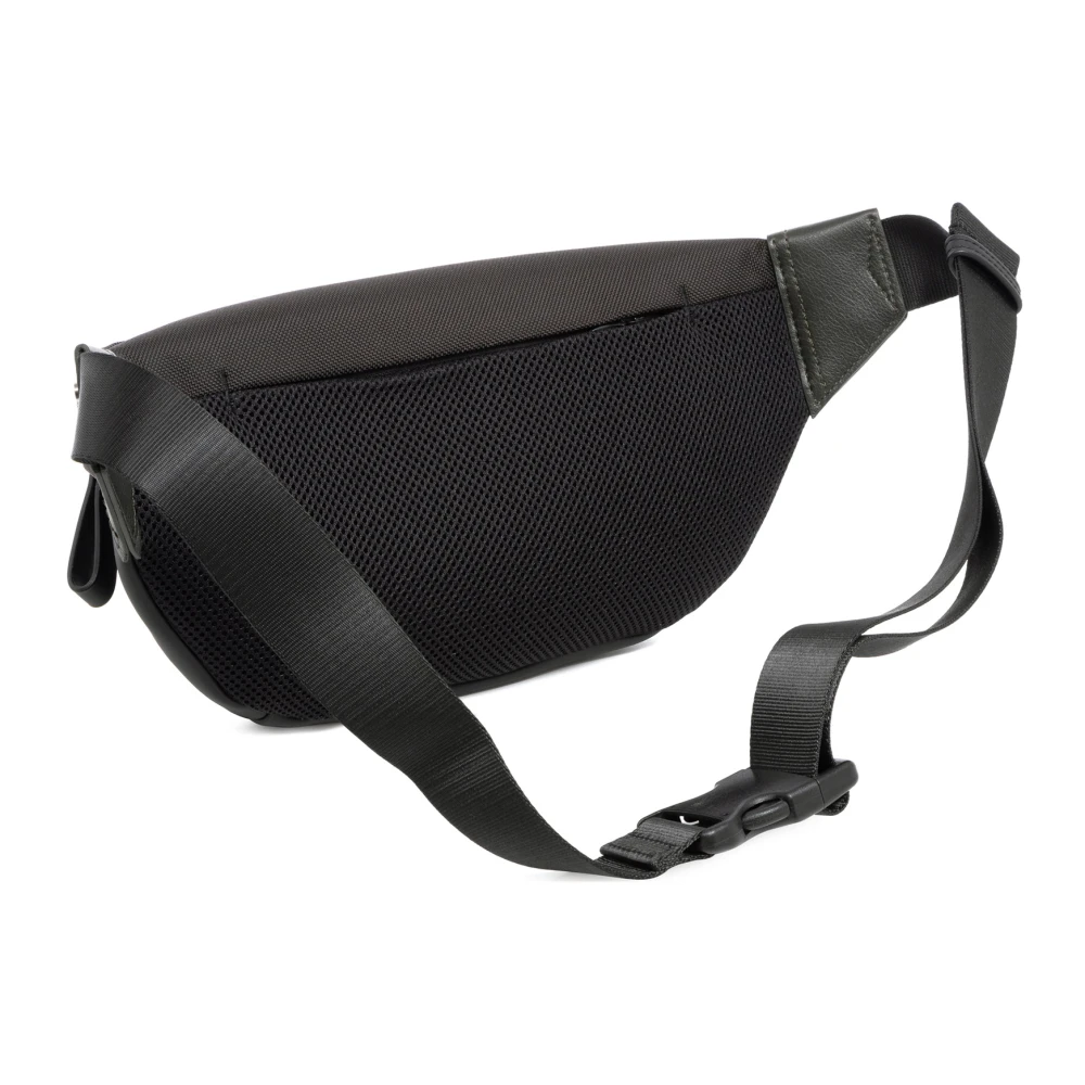 Armani Exchange Stijlvolle Heuptas met Verstelbare Band Black Heren