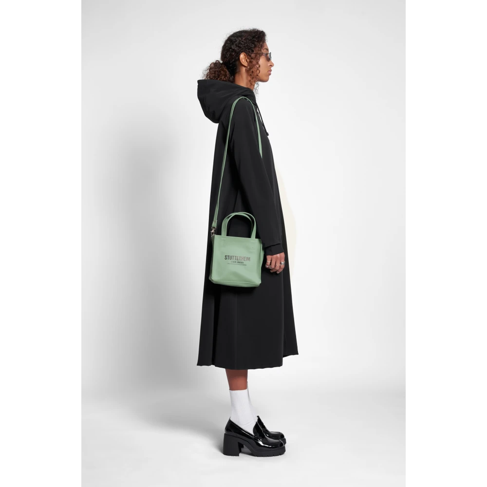 Stutterheim Matte Zip Knielengte Regenjas Black Dames