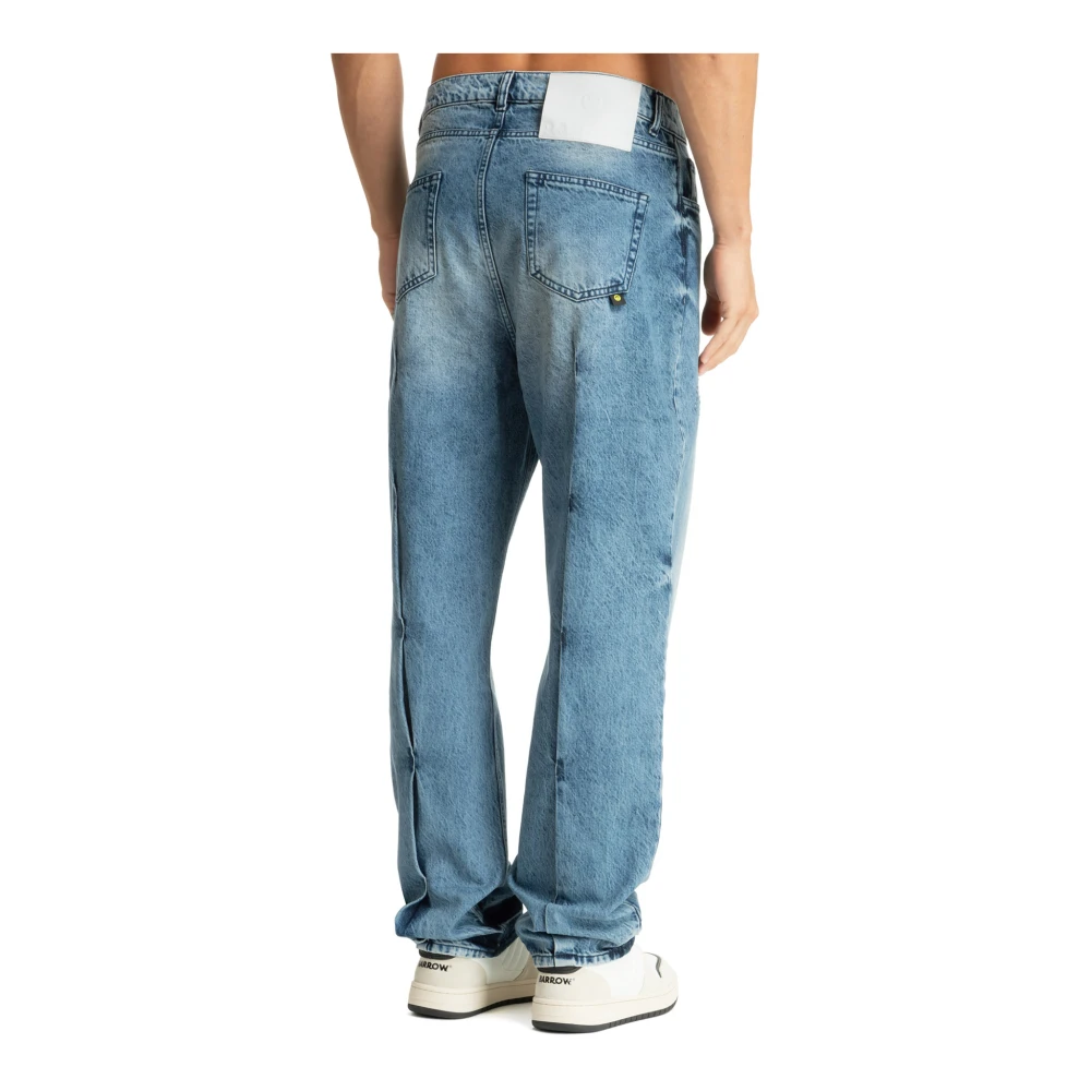 Barrow Klassieke denim jeans met logo details Blue Heren
