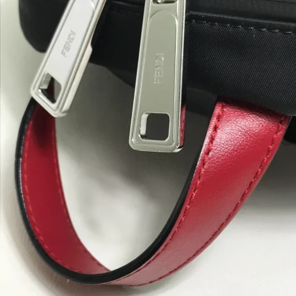 Fendi Vintage Pre-owned Canvas fendi-bags Black Heren
