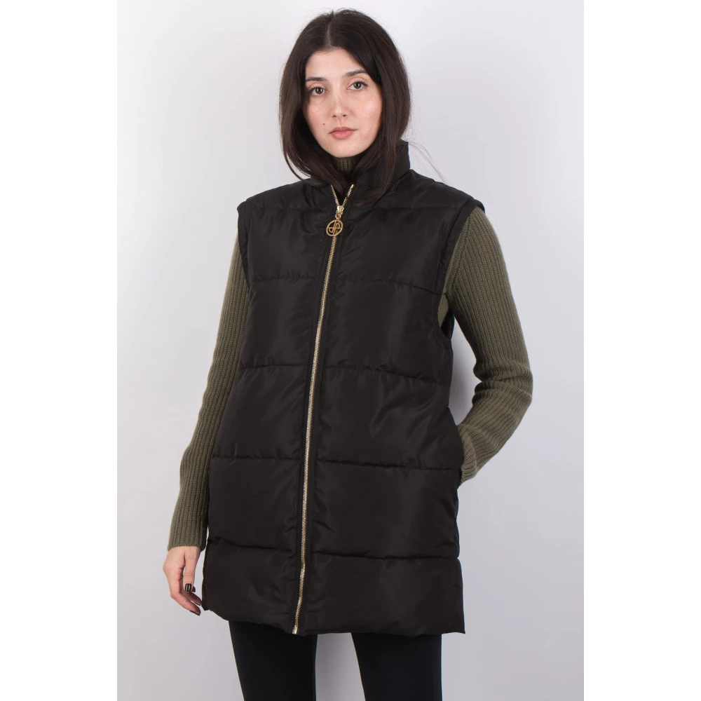 Patou Afneembare SLE Parka in Zwart Black Dames