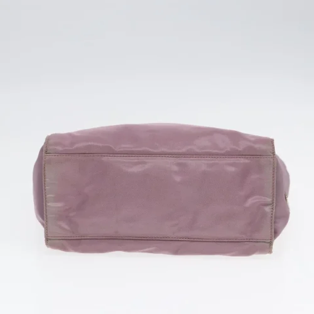 Prada Vintage Pre-owned Fabric prada-bags Purple Dames