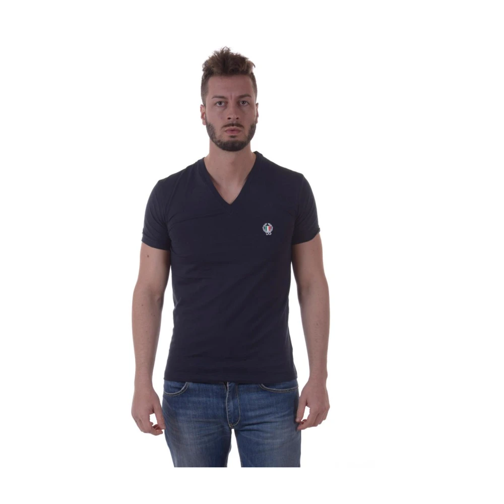Dolce & Gabbana Sport Crest T-Shirt Sweatshirt Blue, Herr