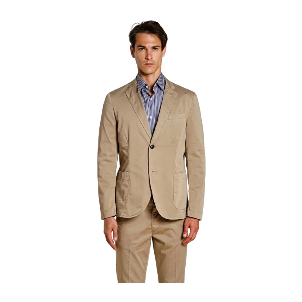 Mason's Uomo Verde - Da Vinci Travel Blazer - Jackets - 3XL