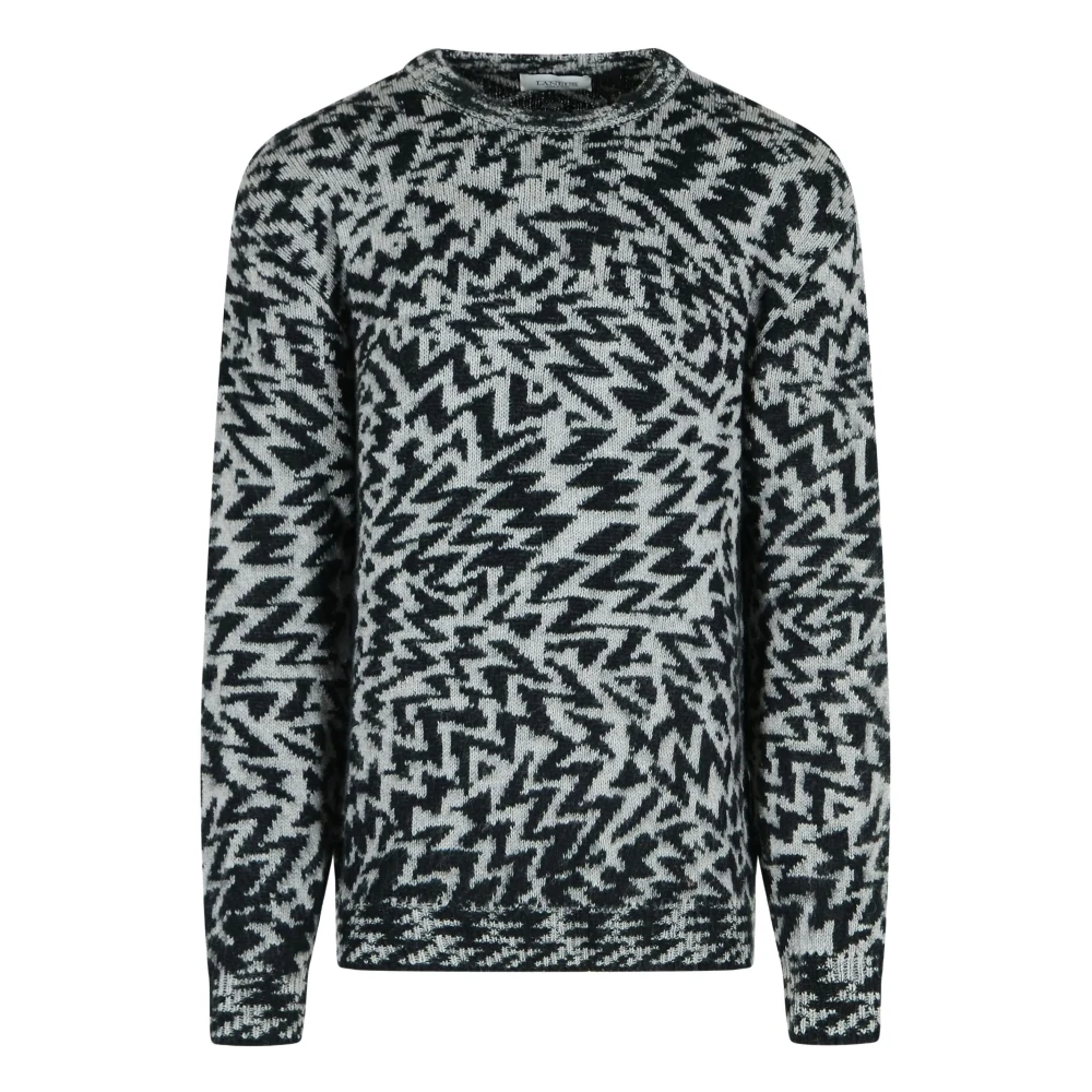 Laneus Men's Round-Neck Knitwear