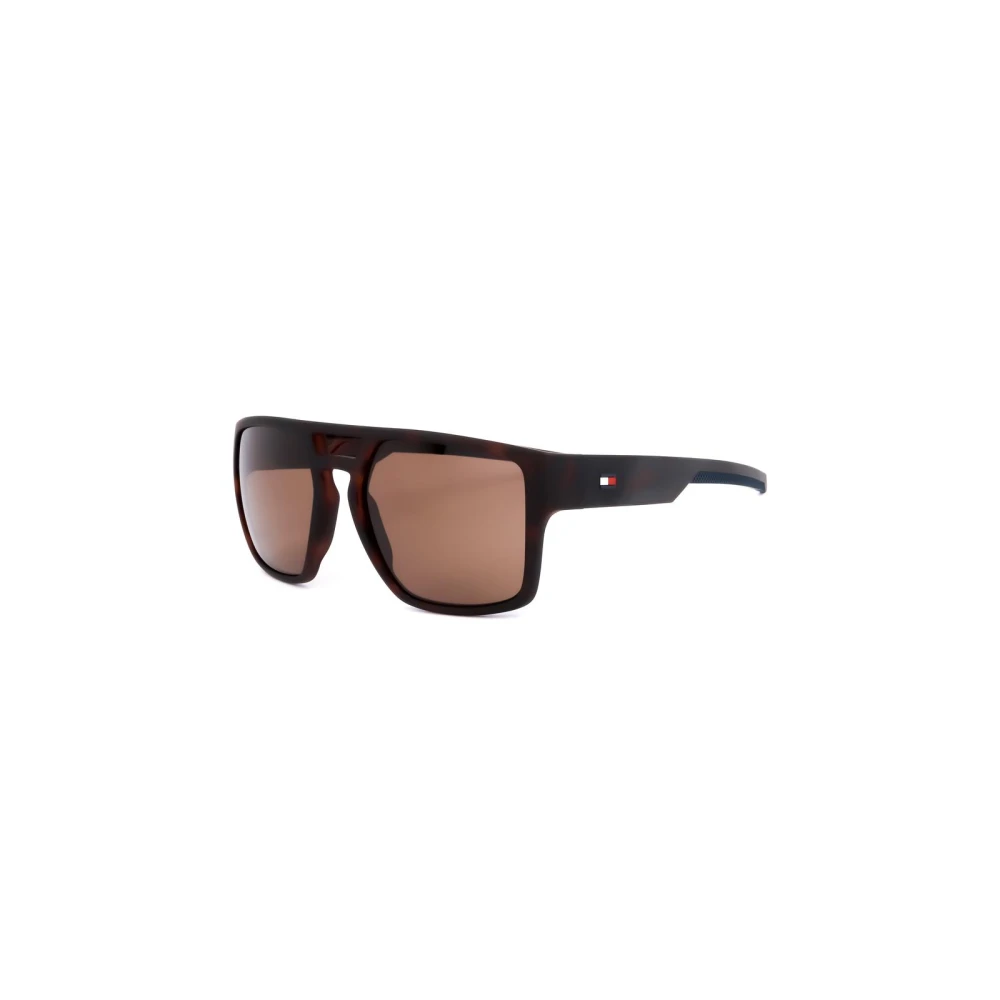 Tommy Hilfiger Men's Brown Square Sunglasses