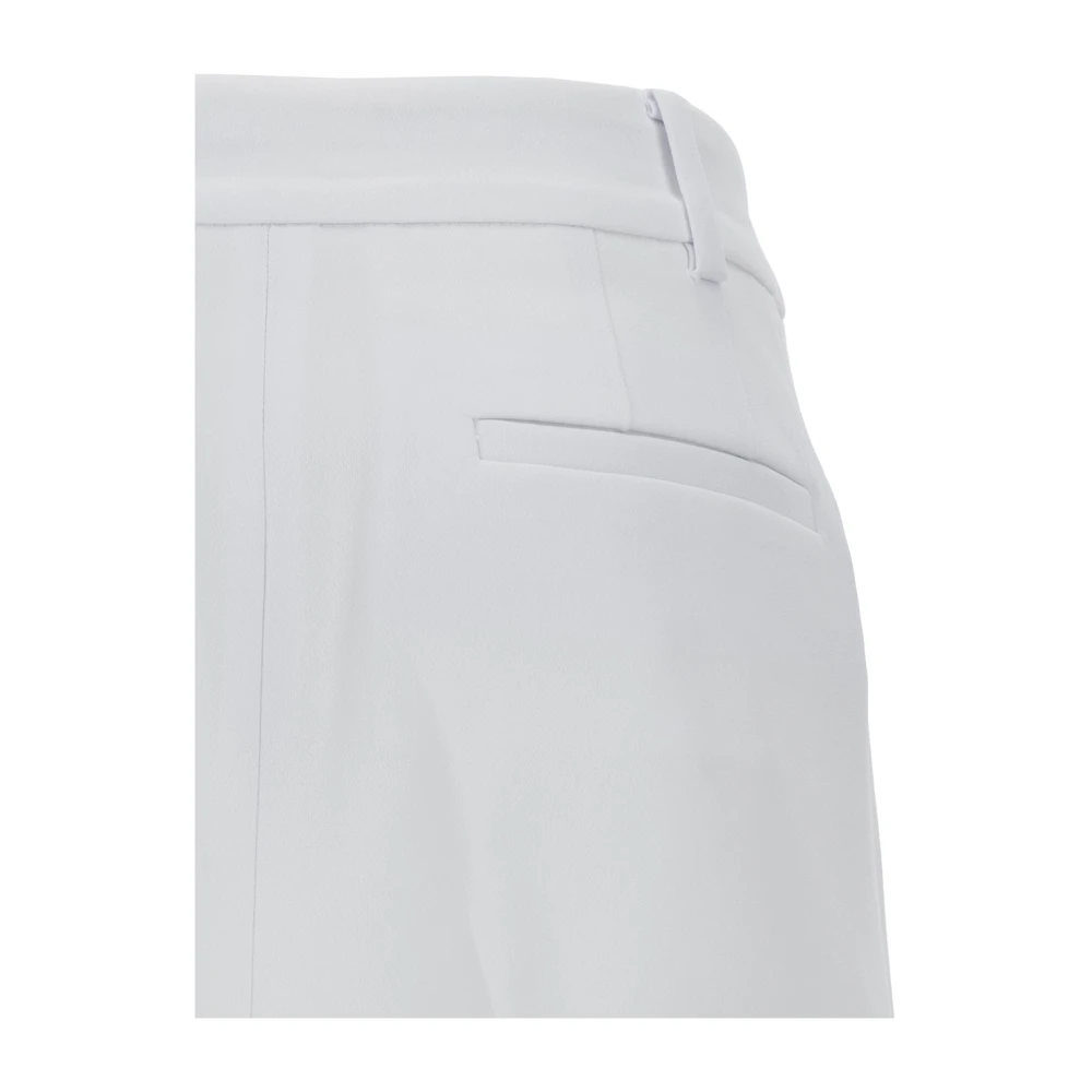 Michael Kors Hoge taille witte Bermuda shorts White Dames