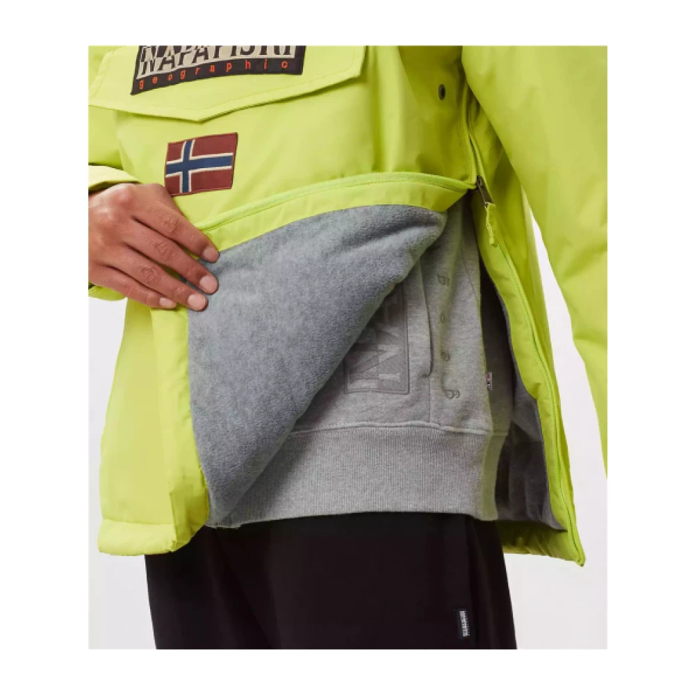 Napapijri Rainforest Pocket Parka Yellow Heren