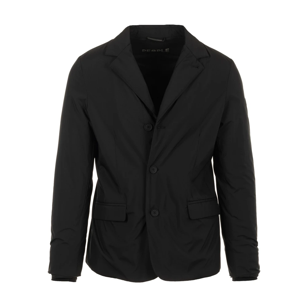 People of Shibuya Zwarte Jassen Aioshi Stijl Black Heren