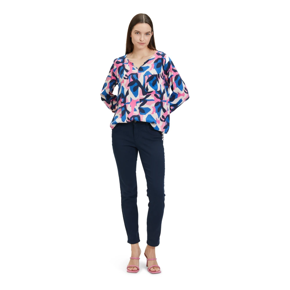 Betty & Co Bloemenprint Blouse Shirt Multicolor Dames