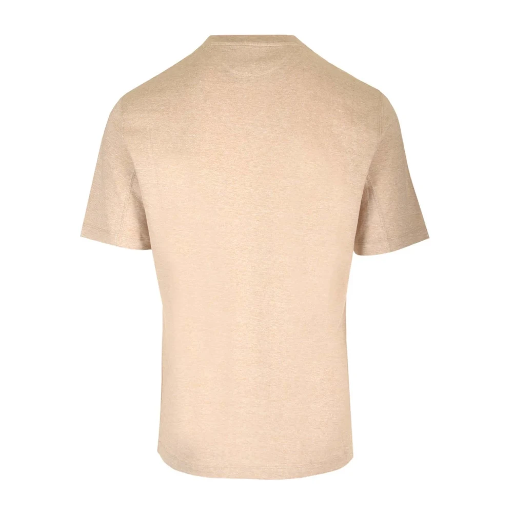 BRUNELLO CUCINELLI Stijlvolle T-shirts Collectie Beige Heren
