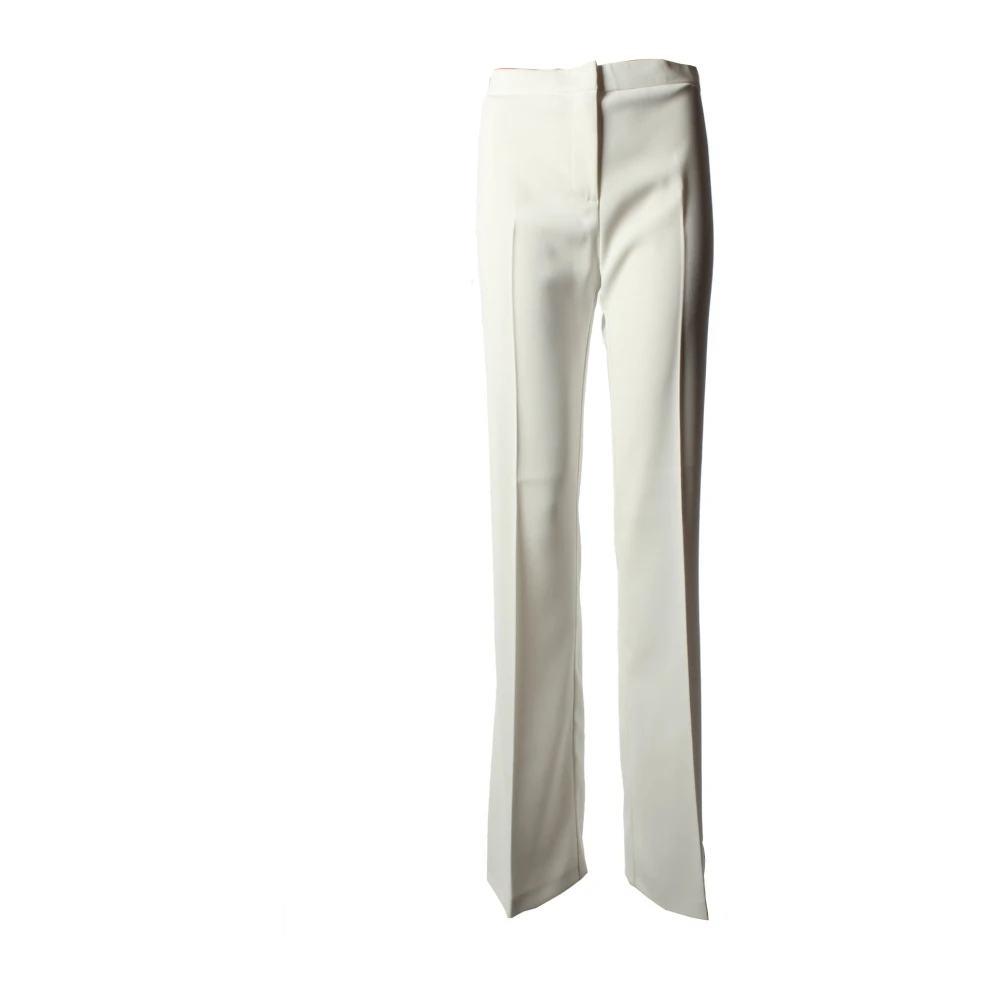 Pinko Witte Broek met Elastaan Materiaal White Dames