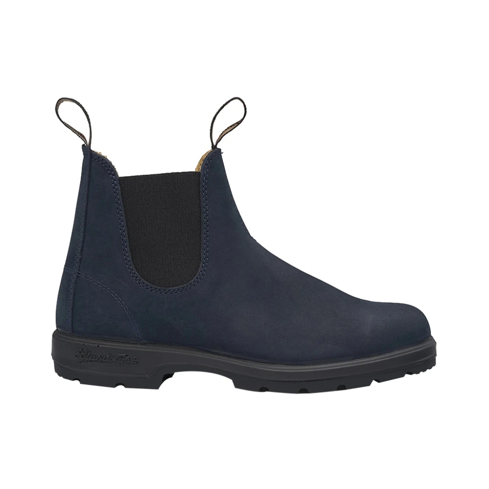 Blundstone Bikers Chelsea Boots Blue, Herr