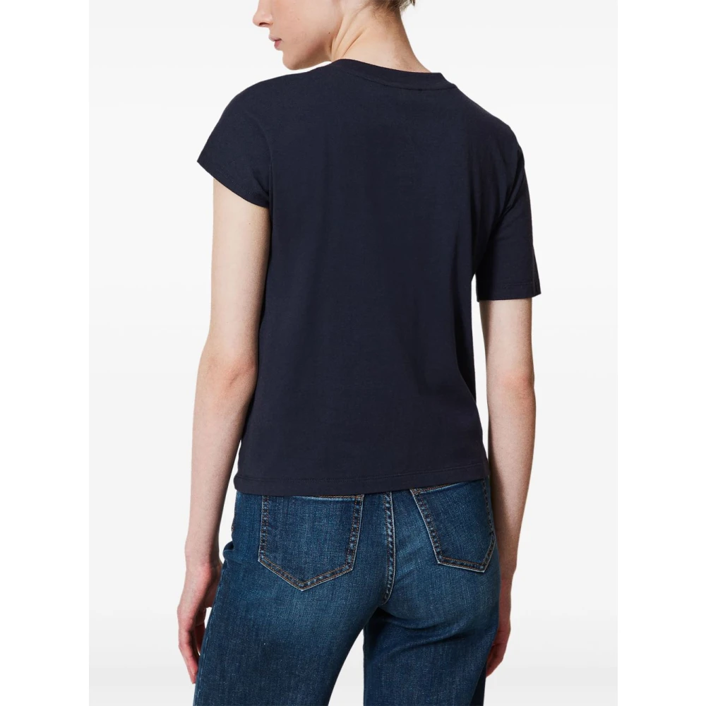 Twinset Blauwe T-shirts en Polo's Blue Dames