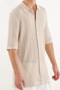chemise-en-tricot-de-coton-texture