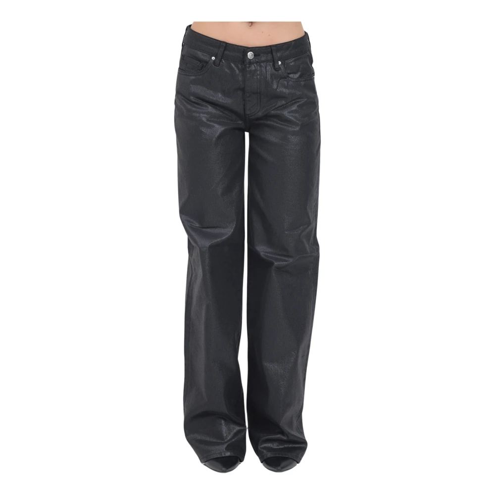 Armani Exchange Wijde Jeans Black Dames