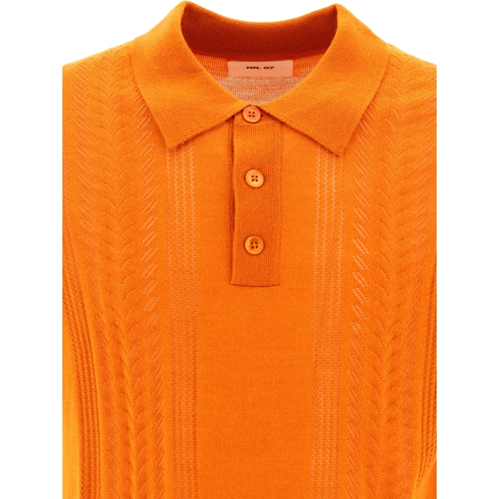 Nn07 Polo Shirts Orange Heren