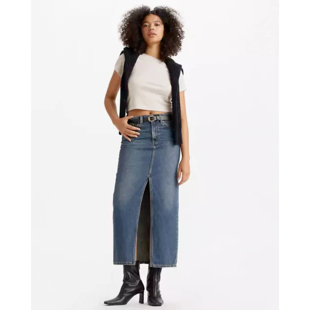 Levi's Denim Rok A7512-0005 Blue Dames