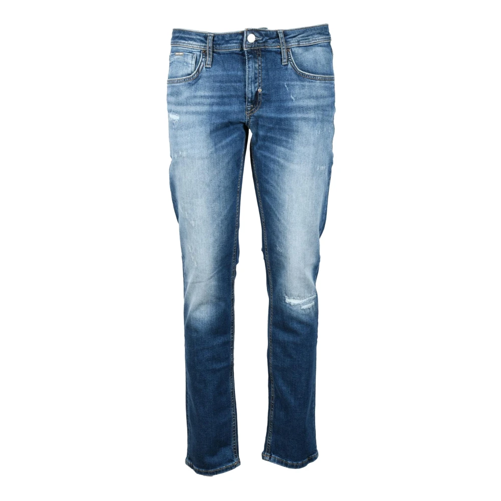 Antony Morato Slim Fit Jeans med dragkedja stängning Blue, Herr