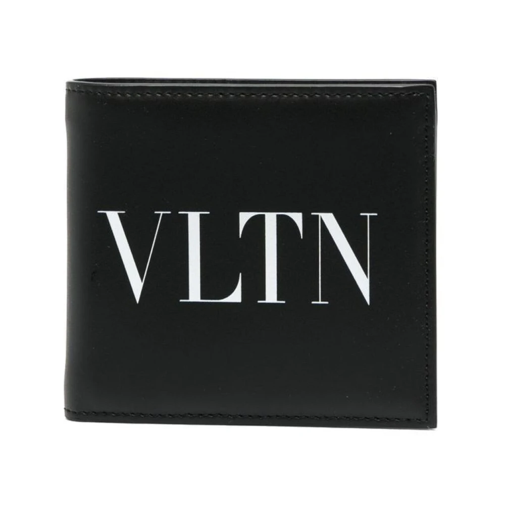 Valentino Garavani Zwarte Portemonnee Heren Accessoires Black Heren