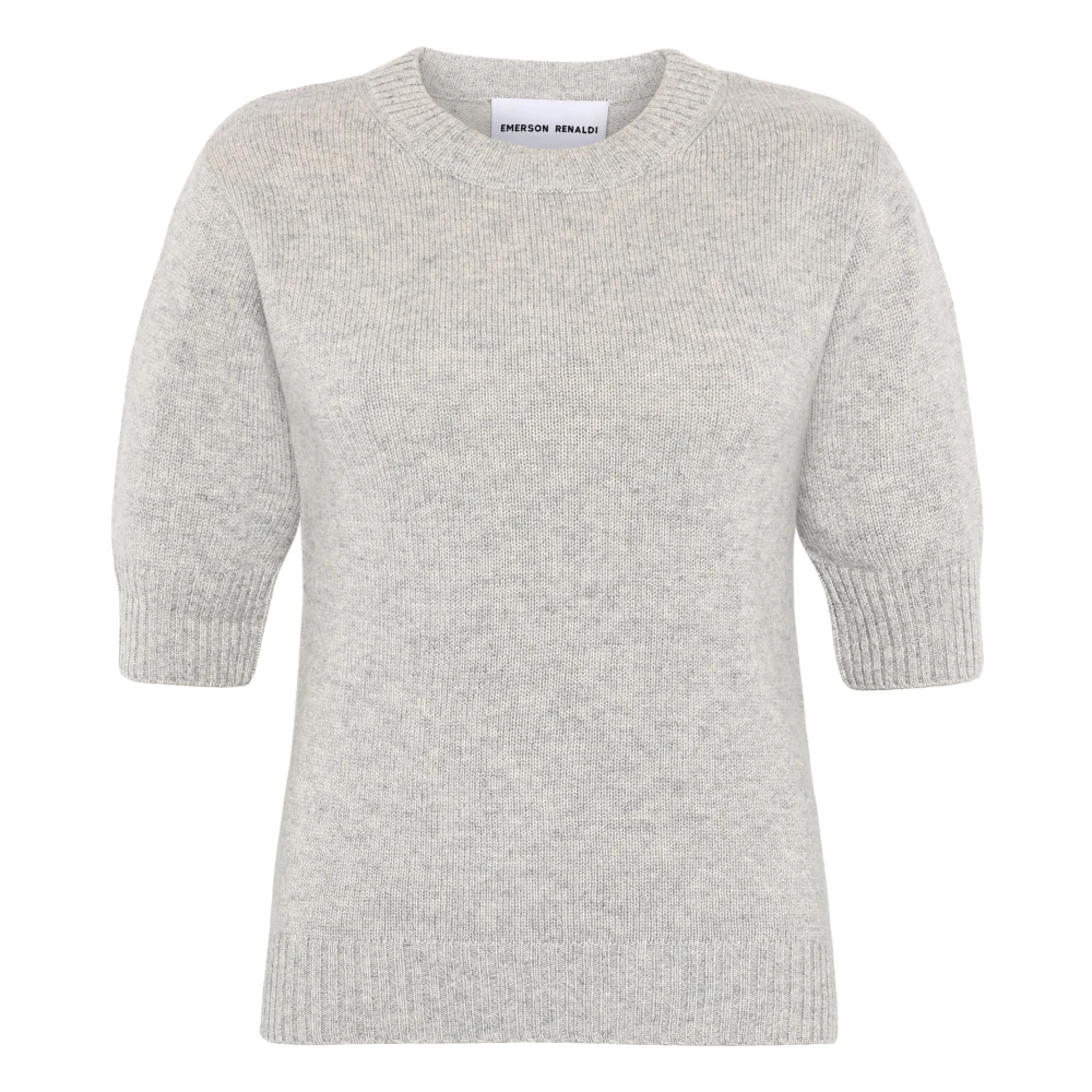 Emerson Renaldi Kasjmier Crew Neck Sweater Licht Grijs Gray Dames