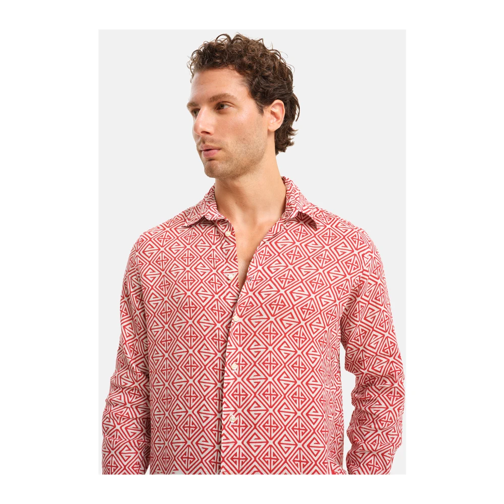 Peninsula Casual Shirts Multicolor Heren