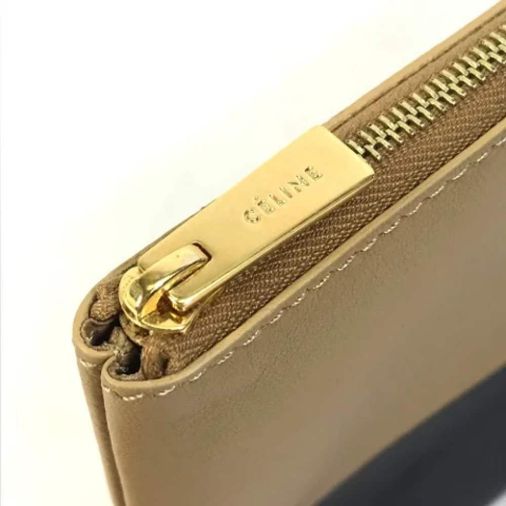 Celine Vintage Pre-owned Leather clutches Brown Dames