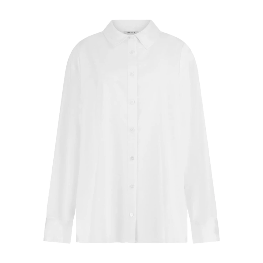 Guess Oversized Wit Overhemd Erica White Dames