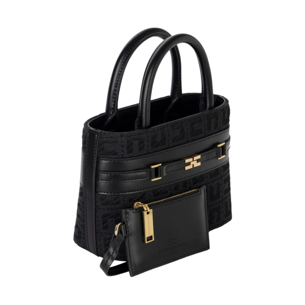 Elisabetta Franchi Stijlvolle Borsa Tas voor Vrouwen Black Dames