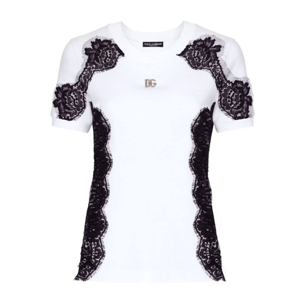 Dolce & Gabbana Klassiek T-Shirt White Dames
