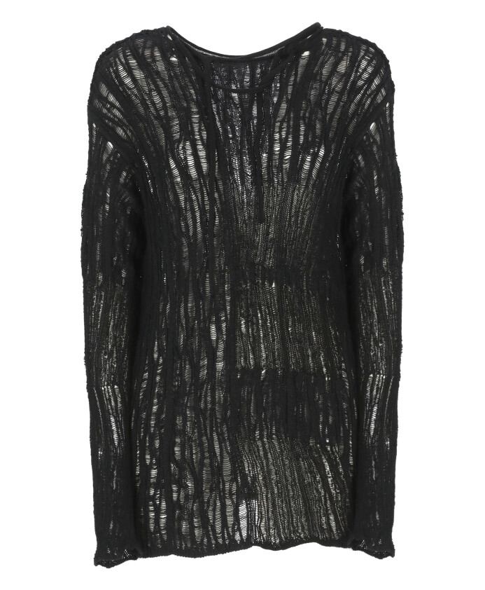 pull-en-coton-noir-col-rond-manches-longues