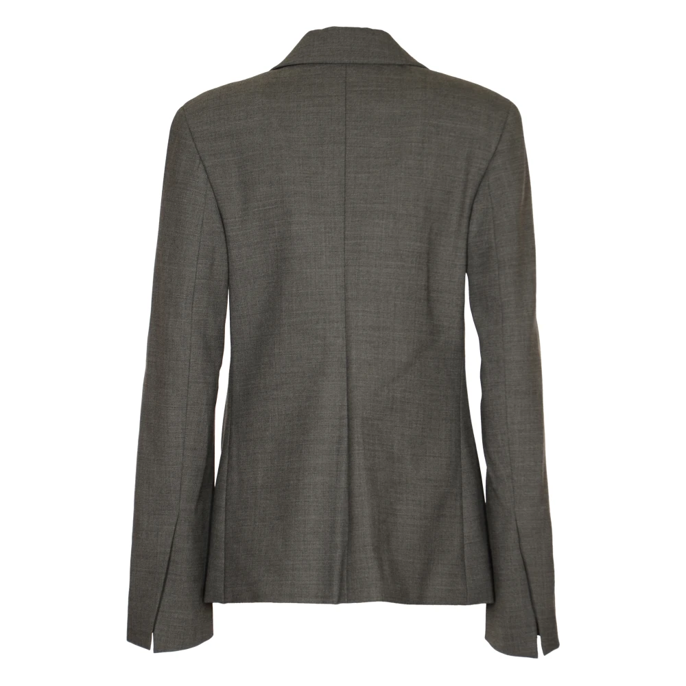 TORY BURCH Flannel Blazer Jassen Gray Dames