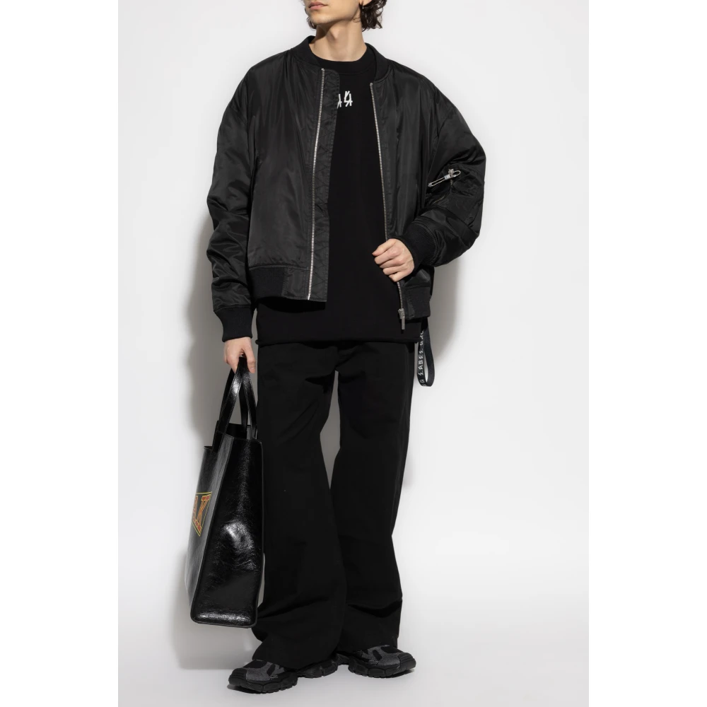 44 Label Group Sweatshirt met logo Black Heren
