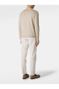 cardigan-beige-coton-col-v-pull