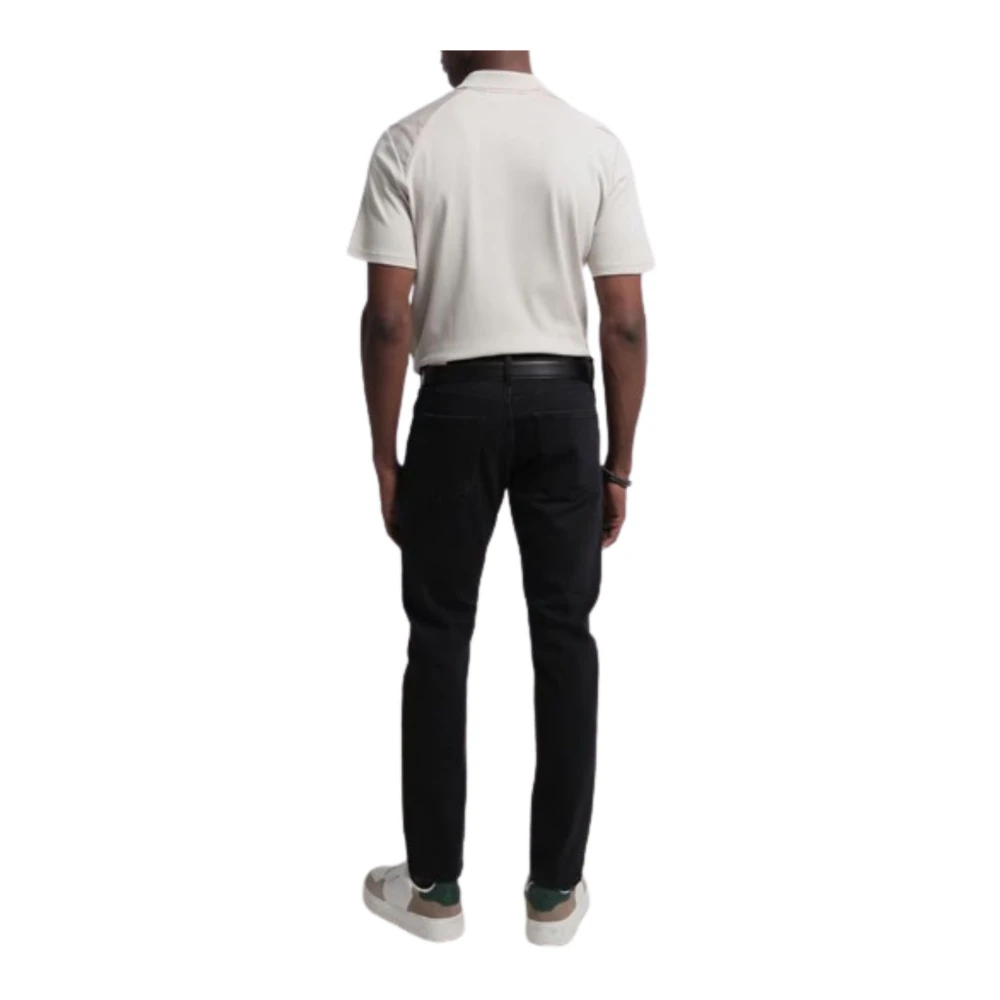 Calvin Klein Slim Fit Gewassen Zwarte Jeans Black Heren