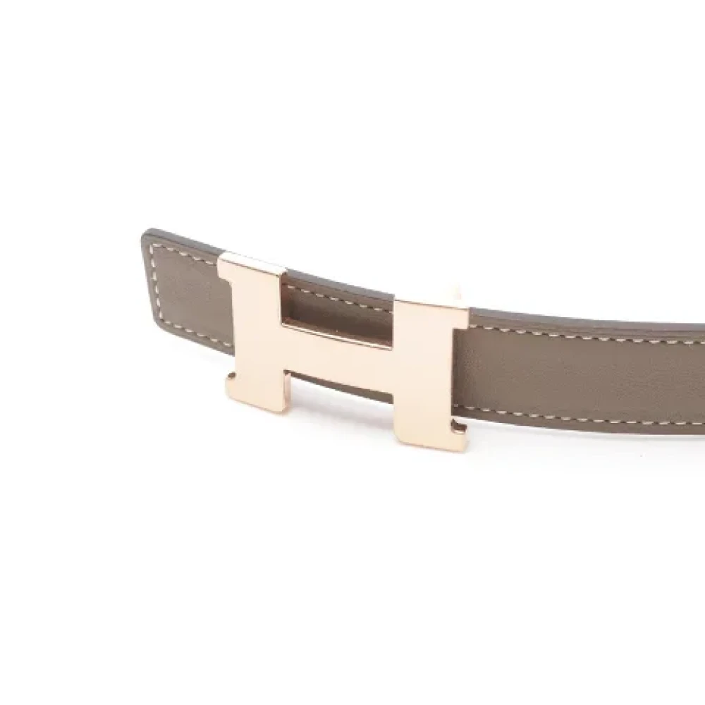 Hermès Vintage Pre-owned Leather belts Brown Dames