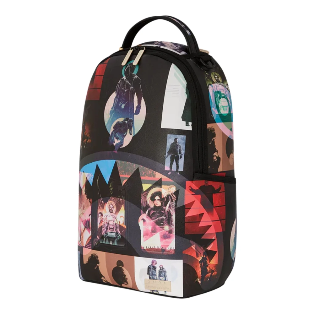 Sprayground Dune Collage Rugzak Zwart Multicolor Unisex
