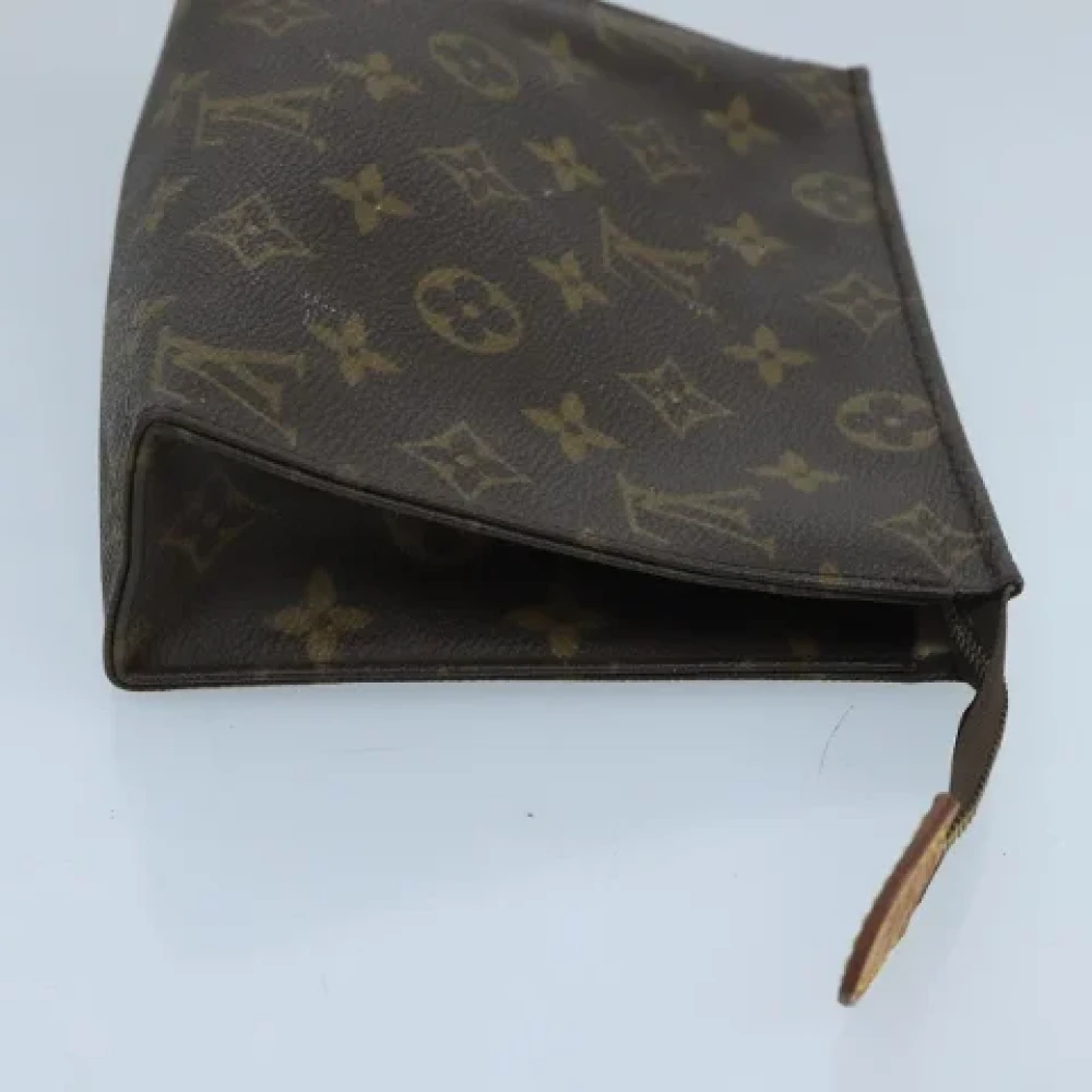 Louis Vuitton Vintage Pre-owned Canvas pouches Brown Dames