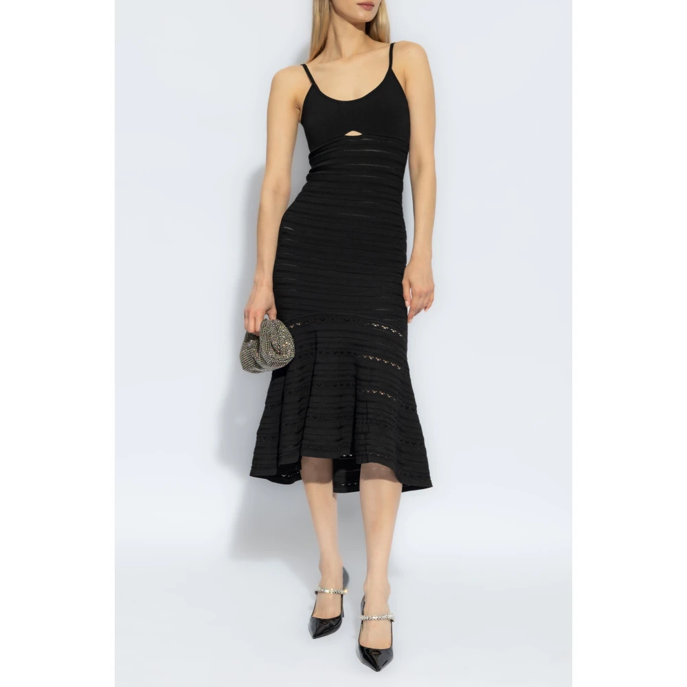 Victoria Beckham Jurk met bandjes Black Dames
