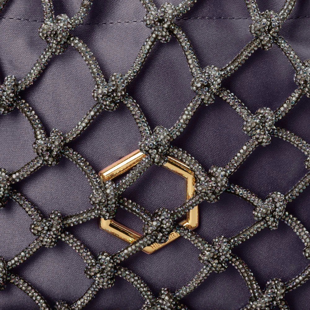 Hibourama Carrie Black Diamond Mini Tas Gray Dames