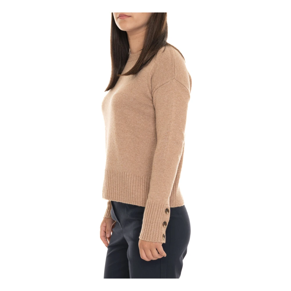 Pennyblack Gezellige Ronde hals Pullover Gray Dames