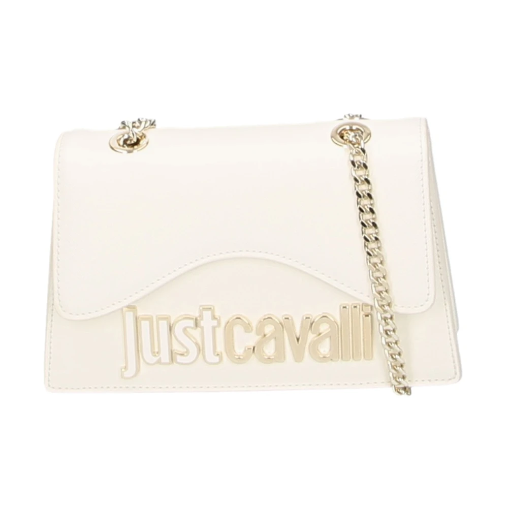 Just Cavalli Witte Handtas Unieke Stijl White Dames